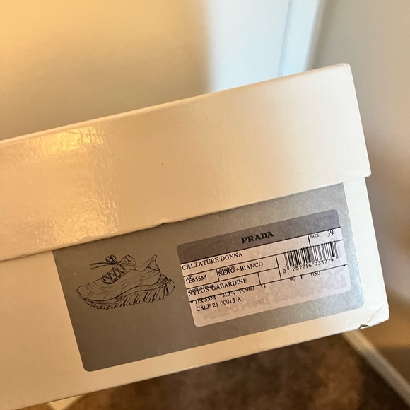 Prada Black Calzature Donna Sneakers - Picture 9 of 15